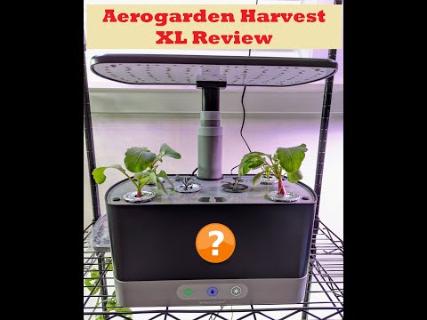 Aerogarden Harvest XL Hydroponics Review (Harvest vs Harvest XL)