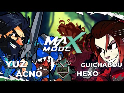 yuz/acno? VS. Guichabou/Hexo | Losers Round 3 | Brawlhalla MAX MODE 2025 - Doubles