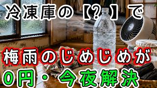 【警告】【梅雨対策】【カビ予防】【節約術】毎年じめじめを放置していると体に深刻なダメージを与えます。エアコン不要。ペットボトルと家にあるもので今夜から湿気を根本から消す5つの方法
