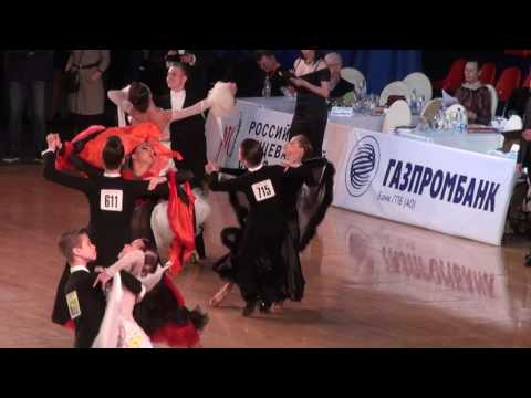 Микрюков Артур - Кадикова Ксения Чемпионат РТС Юниоры-1 Стандарт  1/2 Фокстрот