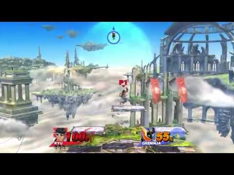 SSB4  A2(Ryu) vs DRDN(Greninja)