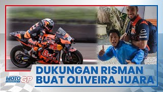 Miguel Oliveira Juarai MotoGP Mandalika 2022 dan Dedikasikan Kemenangan untuk Risman, Siapa Sih?