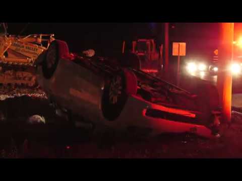 Roll-over accident with Injuries, Hanover Twp., PA 01/25/18
