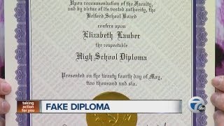 Fake diploma scam