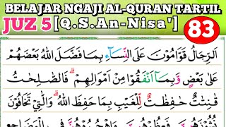 Download lagu MENGAJI BACA PELAN-PELAN | JUZ 5 SURAH AN-NISA' AYAT 34-37 mp3