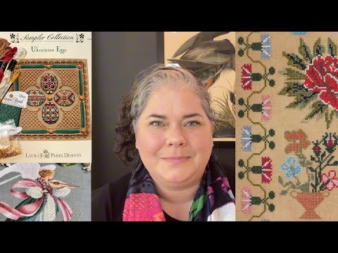 Flosstube #12 (2024) HELP I've been called out! Lavender & Lace Parade and HATS