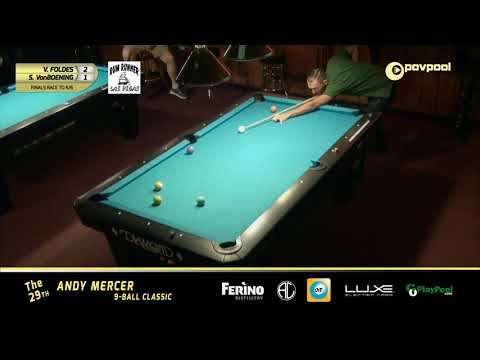 2019 Andy Mercer 9-Ball Classic / FINAL MATCH - Shane VanBOENING vs Vilmos FOLDES