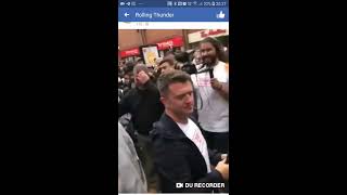 BURY: ANGRY MUSLIMS CONFRONT TOMMY ROBINSON | SPEAKERS CORNER