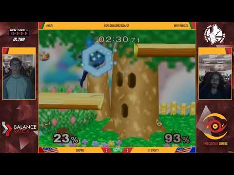 NGPU 52 SSBM - Qwerty (Sheik) vs. Dogface (Falco) - Melee WR1