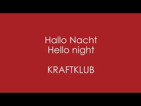 Hallo Nacht video