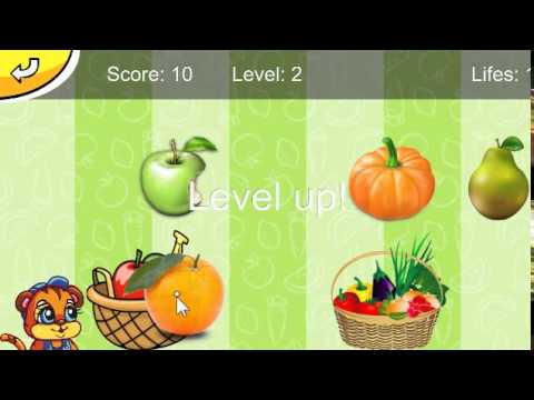 Kids learn fruits & vegetables Video