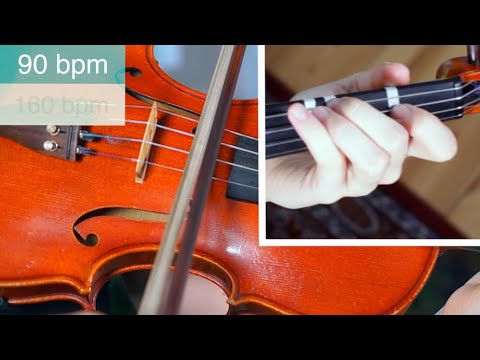 How to play He's a Pirate  | Easy Beginner Version | Violin Tutorial with PLAYALONG