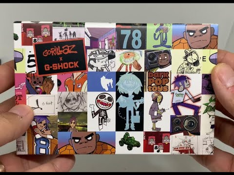 Unboxing: G-Shock GA-2000GZ-3ADR, Gorillaz Collaboration