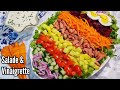 Hors d'oeuvre: Salade Composée & Sa Vinaigrette ||Salad & Dressing