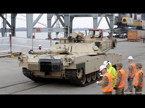 Breaking News 2015 USA deploying 3,000 troops & 750 tanks to Baltics over Russian Aggression