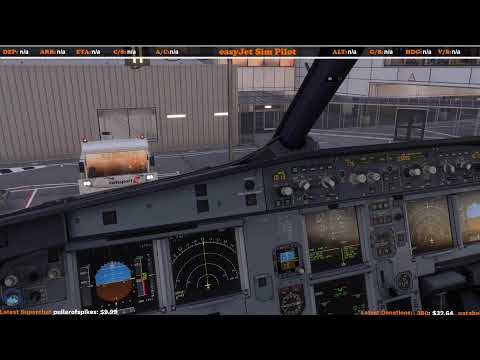 🔴 LIVE: Easyjet A319 Real Ops Flight *WITH ANNOUNCEMENT* - Gatwick to Edinburgh | MSFS 2024