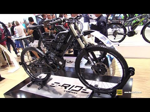 2016 Conway e-Rider Extreme Electric Mountain Bike - Walkaround - 2015 Eurobike