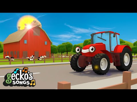 The Best of Trevor The Tractor | Tractor For Children | Educational Videos For Kids | Gecko's Garage