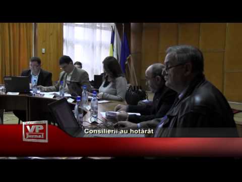 Consilierii au hotărât