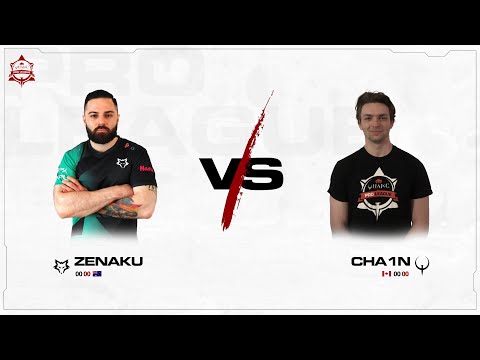 ZenAku vs cha1n - Quake Pro League - Week 1