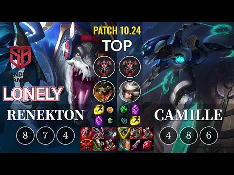 SB Lonely Renekton vs Camille Top - KR Patch 10.24