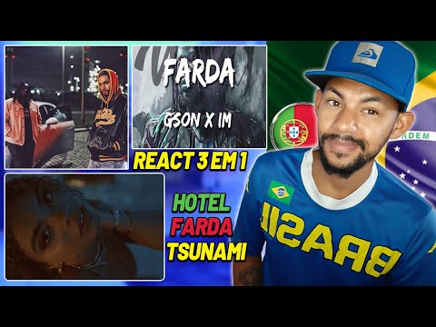 Brasileiro Reagindo a Gson - Hotel, Farda e Richie Campbell - Tsunami ft. Gson