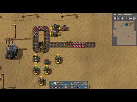 Factorio | Rainbow Belt test