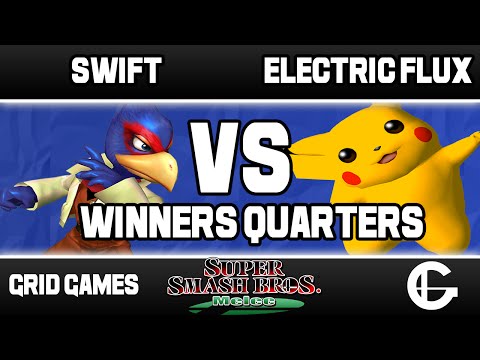 Swift (Falco) VS UMA | Electric Flux (Pikachu) | Grid Melee BiWeekly 23 | Winners Quarters