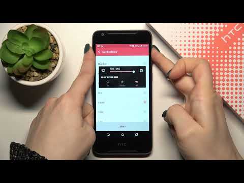 How to Manage Sound of Notifications in HTC Desire 628 Dual Sim?