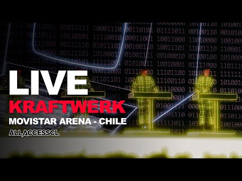 KRAFTWERK - THE MODEL Live @ Santiago, Chile | Movistar Arena - 25.05.23 | ALL ACCESSCL