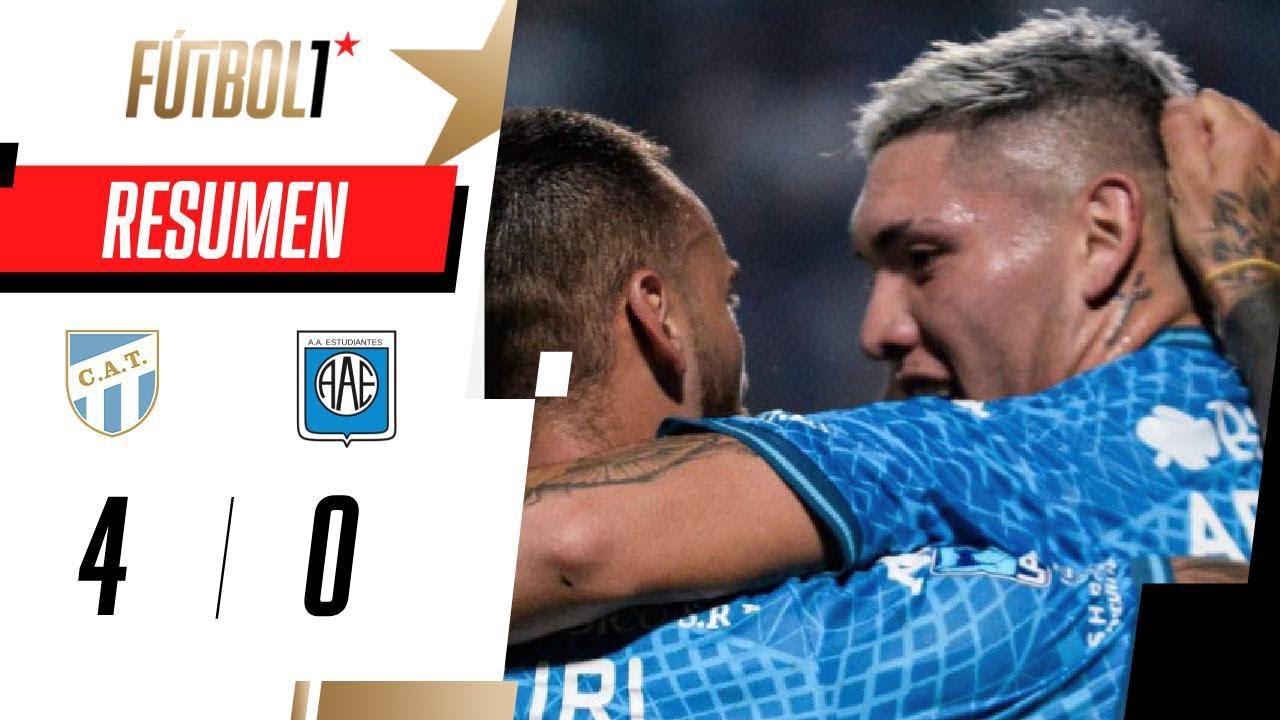 LA HISTORIA DE LA GOLEADA DE ATLÉTICO TUCUMÁN ANTE ESTUDIANTES RC | ESPN Fútbol 1 | Fecha 5