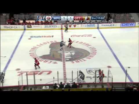 NHL 2014 11 08 Winnipeg Jets vs Ottawa Senators