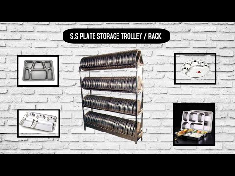 Stainless Steel Plate Rack