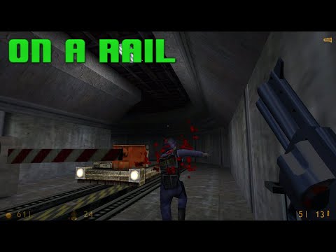 half life 1 game play Chapter 8 On A Rail walkthrough