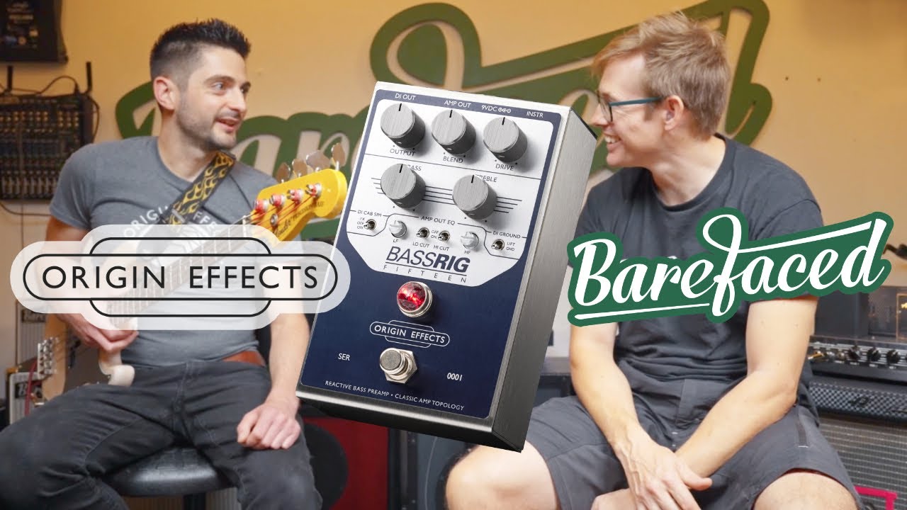 B-15 in a pedal? The new Origin BASSRIG Fifteen gives you all the tone and zero hassle! - YouTube