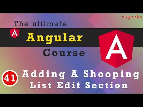 Angular 9 Tutorial 1 Course Introduction