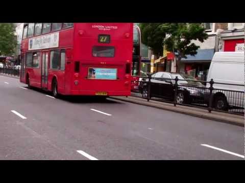 London United Route 27 VLE9 PG04WHM Myllennium Volvo B7TL Stamford Brook (V)