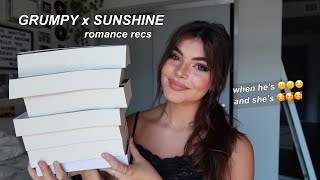 GRUMPY x SUNSHINE romance book recommendations