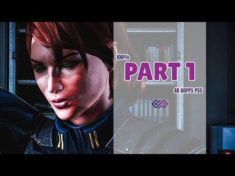MASS EFFECT 3 LEGENDARY EDITION - 100% Walkthrough No Commentary - Part 1: Leaving Earth