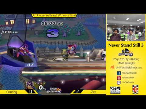NSS 3 - Project M Winners Final - Cunchy (Captain Falcon) vs Zxv (Donkey Kong)