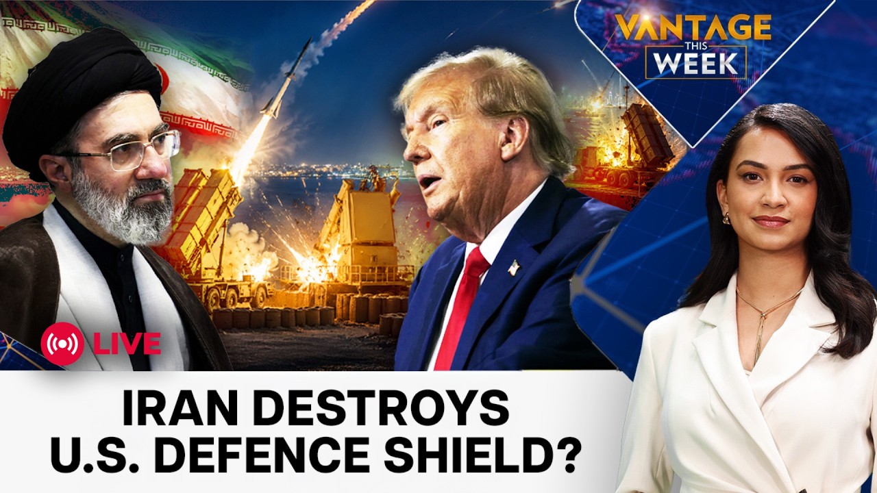 LIVE: Iran Claims to Damage THAAD, Patriot Batteries in Gulf Attacks | Vantage on Firstpost