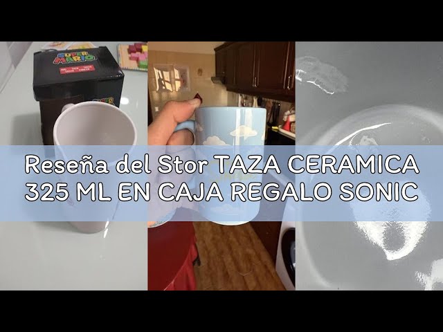 Vídeo relacionado con Stor TAZA CERAMICA 325 ML EN CAJA DE REGALO SONIC GAME ON WH