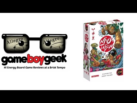The Game Boy Geek's Allegro (2-min) Review of 13 Ninja Taisen