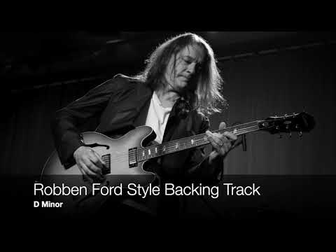 Robben Ford Style Guitar Backing Track (D minor)