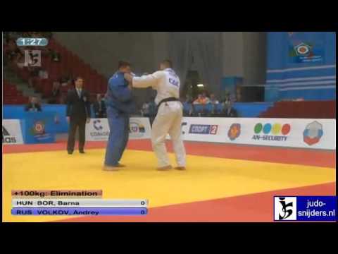 Barna Bor (HUN) - Andrey Volkov (RUS) [+100kg]