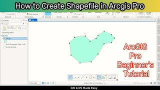 Download the video "How to Create Shapefile in ArcGIS Pro | ArcGIS Pro Tutorial for Beginners"