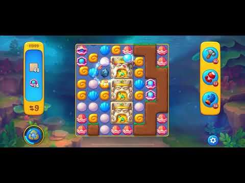 Fishdom level 11999 no boosters フィッシュダム ノーマル