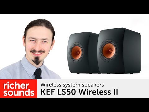 KEF LS50 Wireless II - Wireless system speakers | Richer Sounds