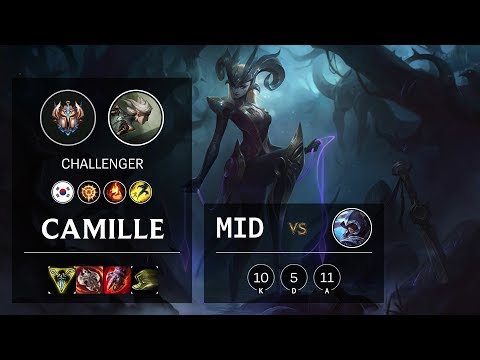 Camille Mid vs Talon - KR Challenger Patch 10.3