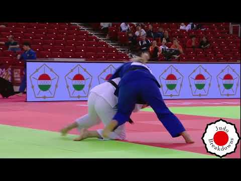 Judo Womens U70 - Sanne Van Dijke vs. Kelly Petersen Pollard - Grand Slam Hungary 2022